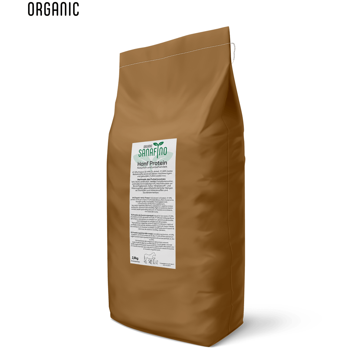 Hanf Protein Organic - Hanf Protein - Sanafino