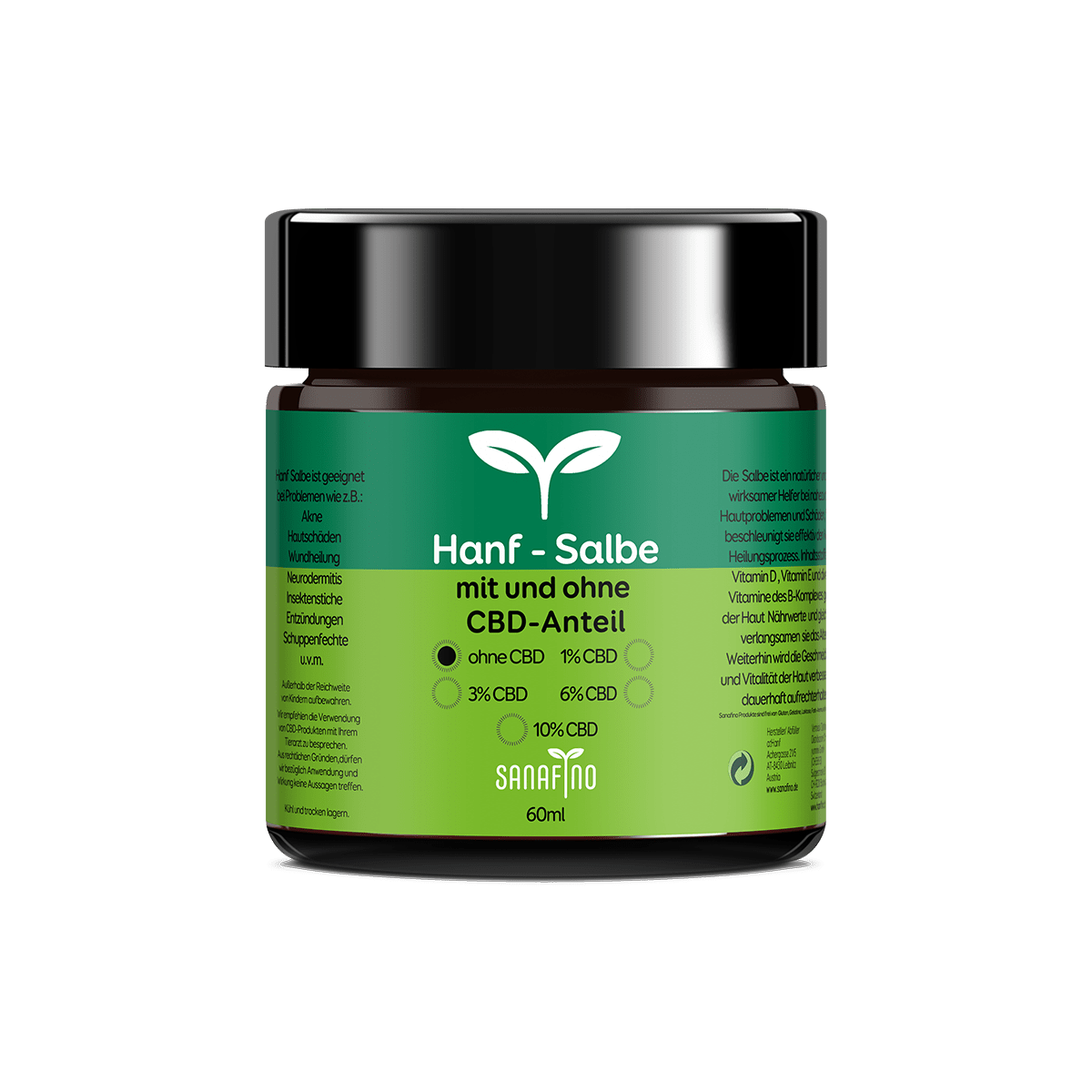 Hanfsalbe - Salbe - Sanafino