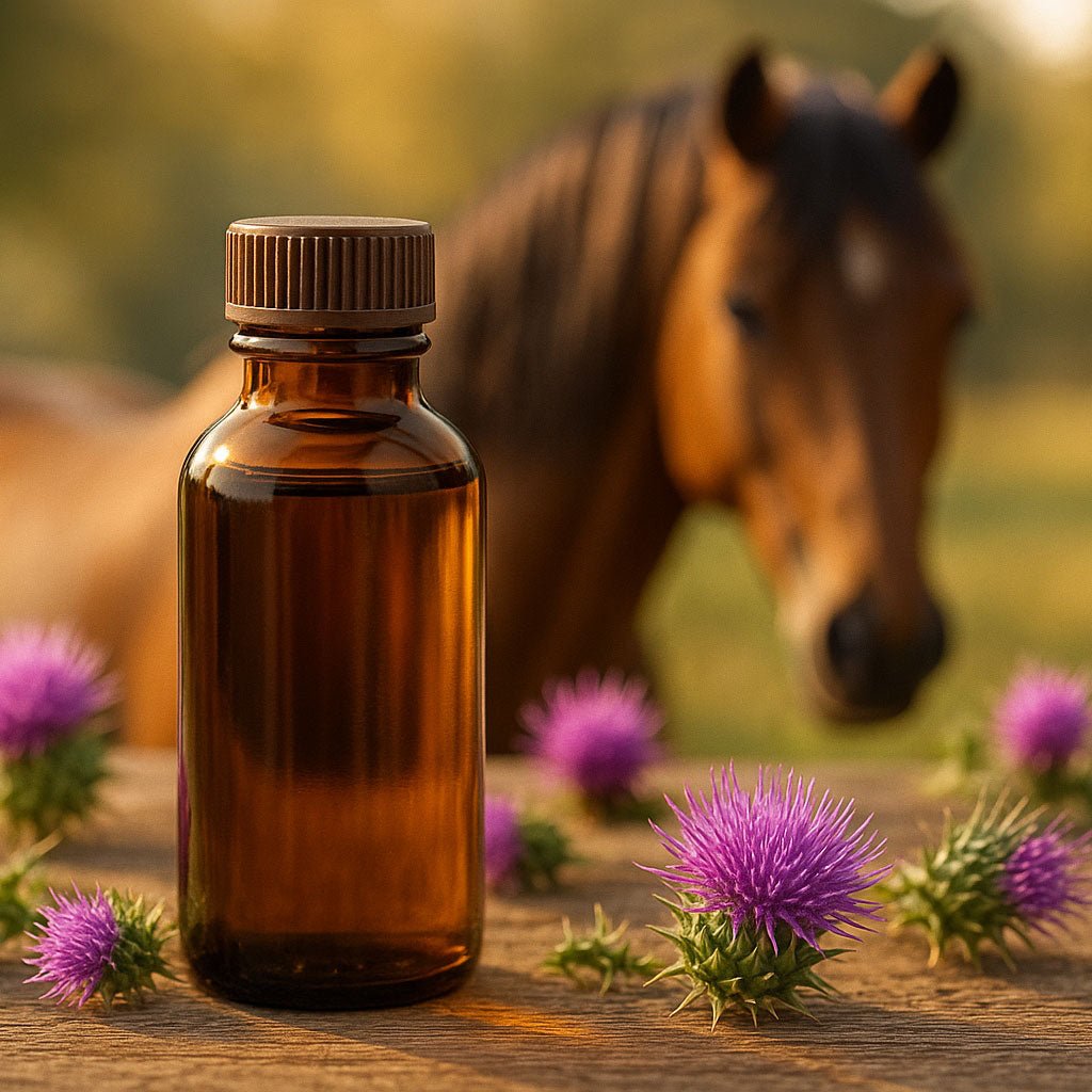 Mariendistelöl für Tiere - Sanafino