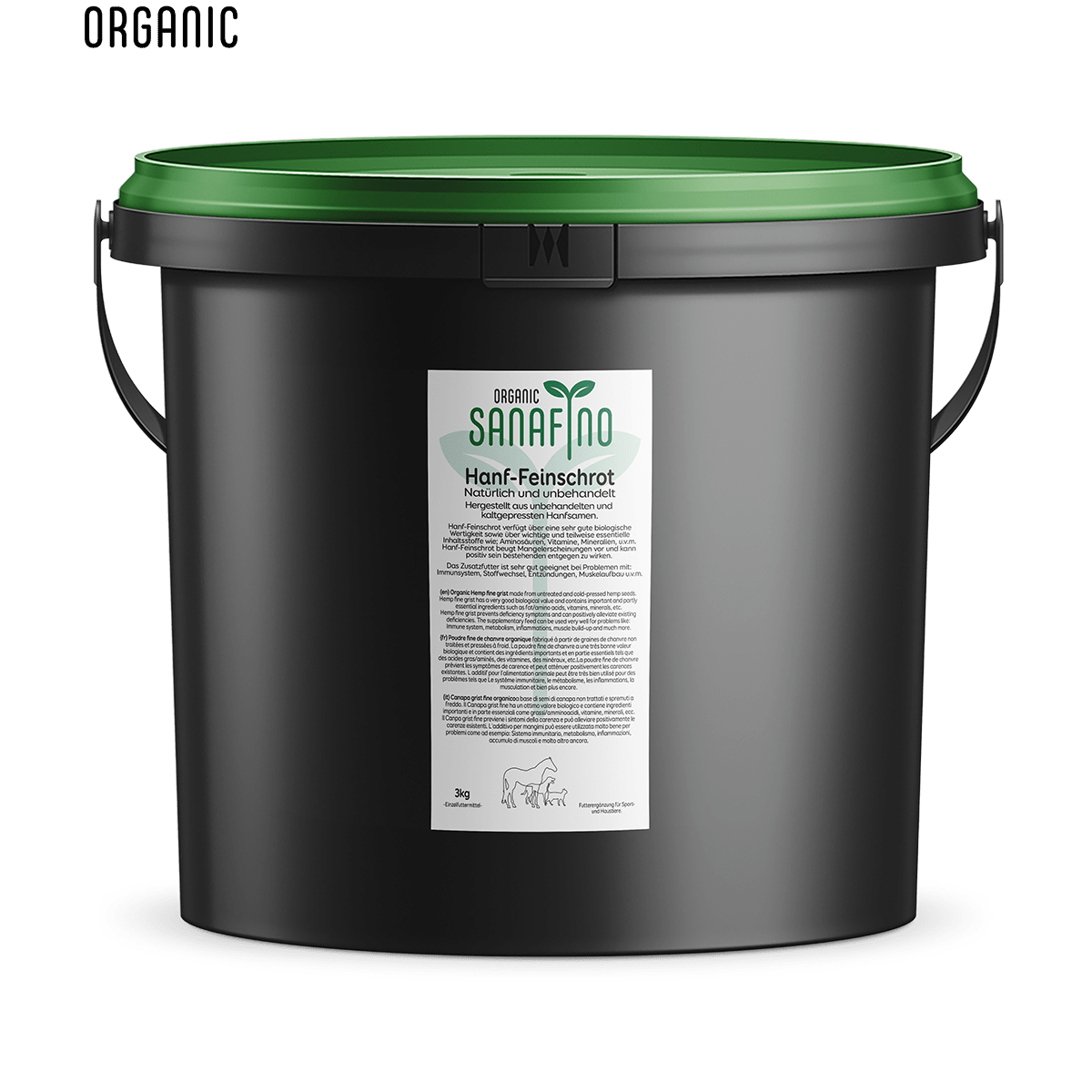 Hanf Feinschrot - Hanf Feinschrot - Sanafino