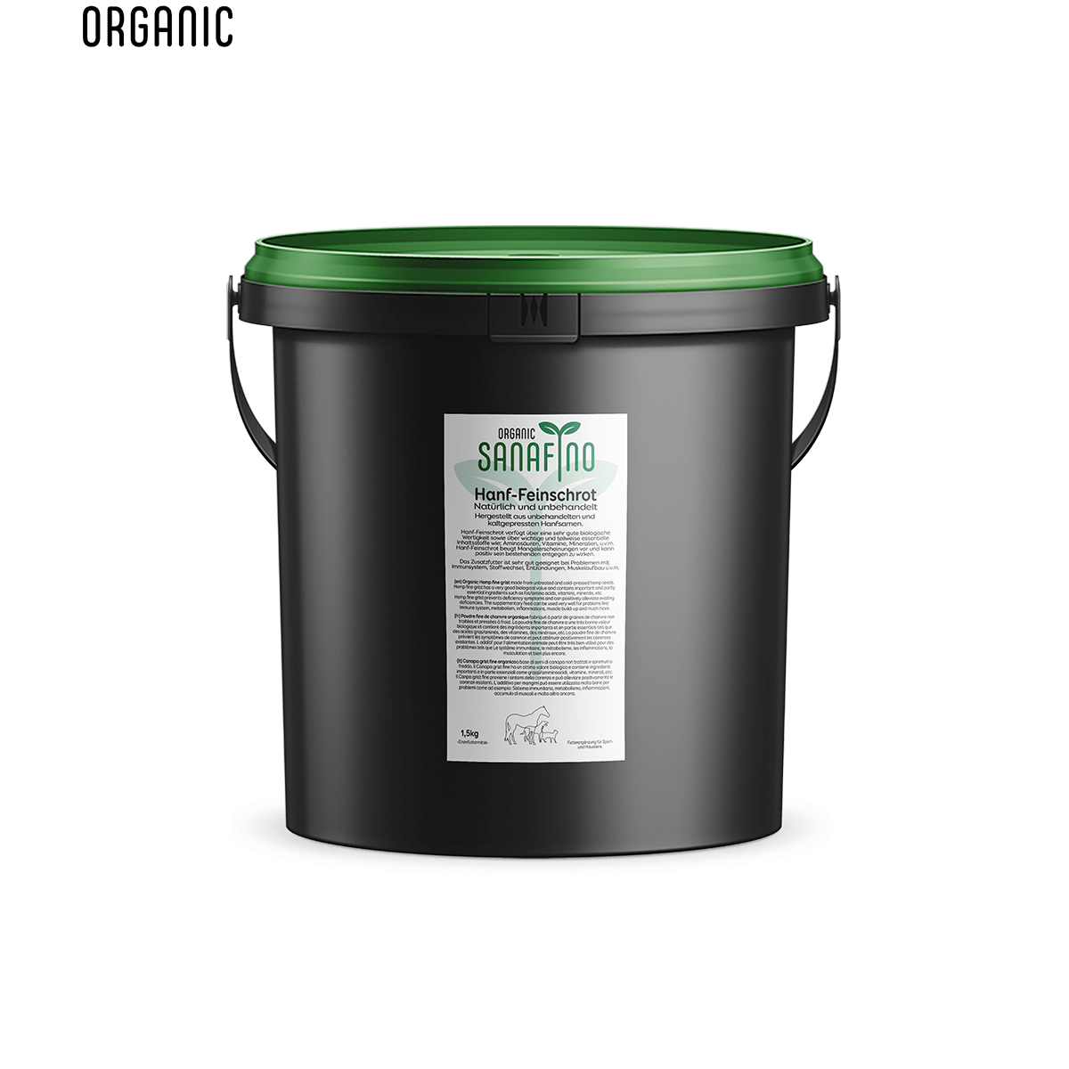 Hanf Feinschrot - Hanf Feinschrot - Sanafino