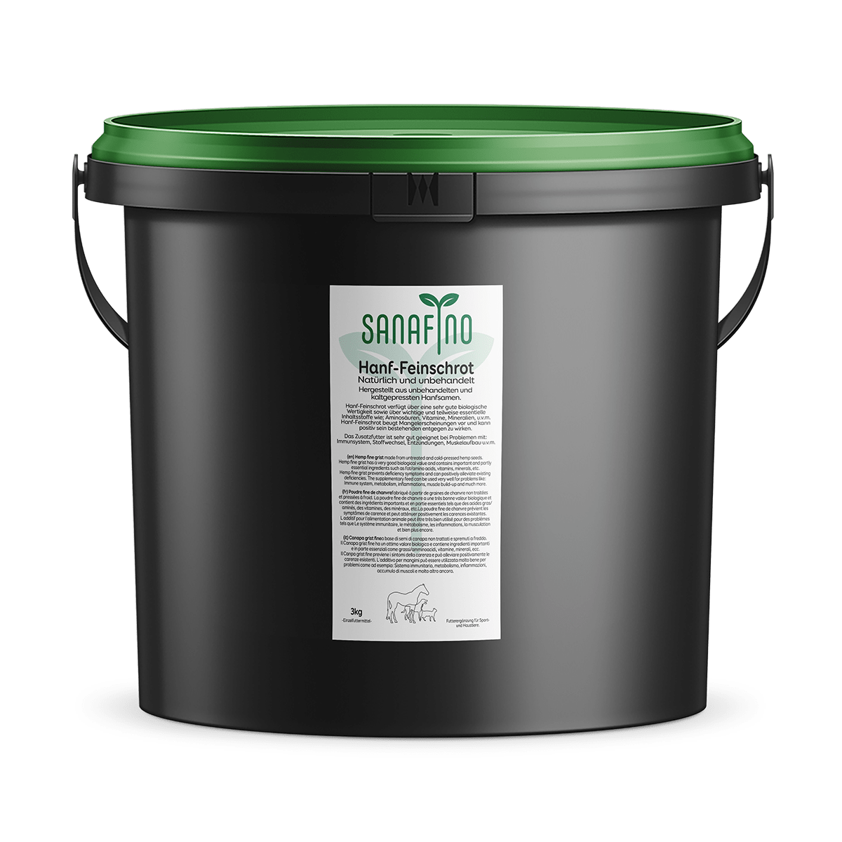Hanf Feinschrot - Hanf Feinschrot - Sanafino