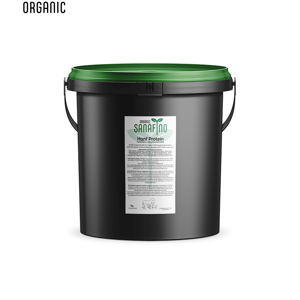 Hanf Protein Organic - Hanf Protein - Sanafino