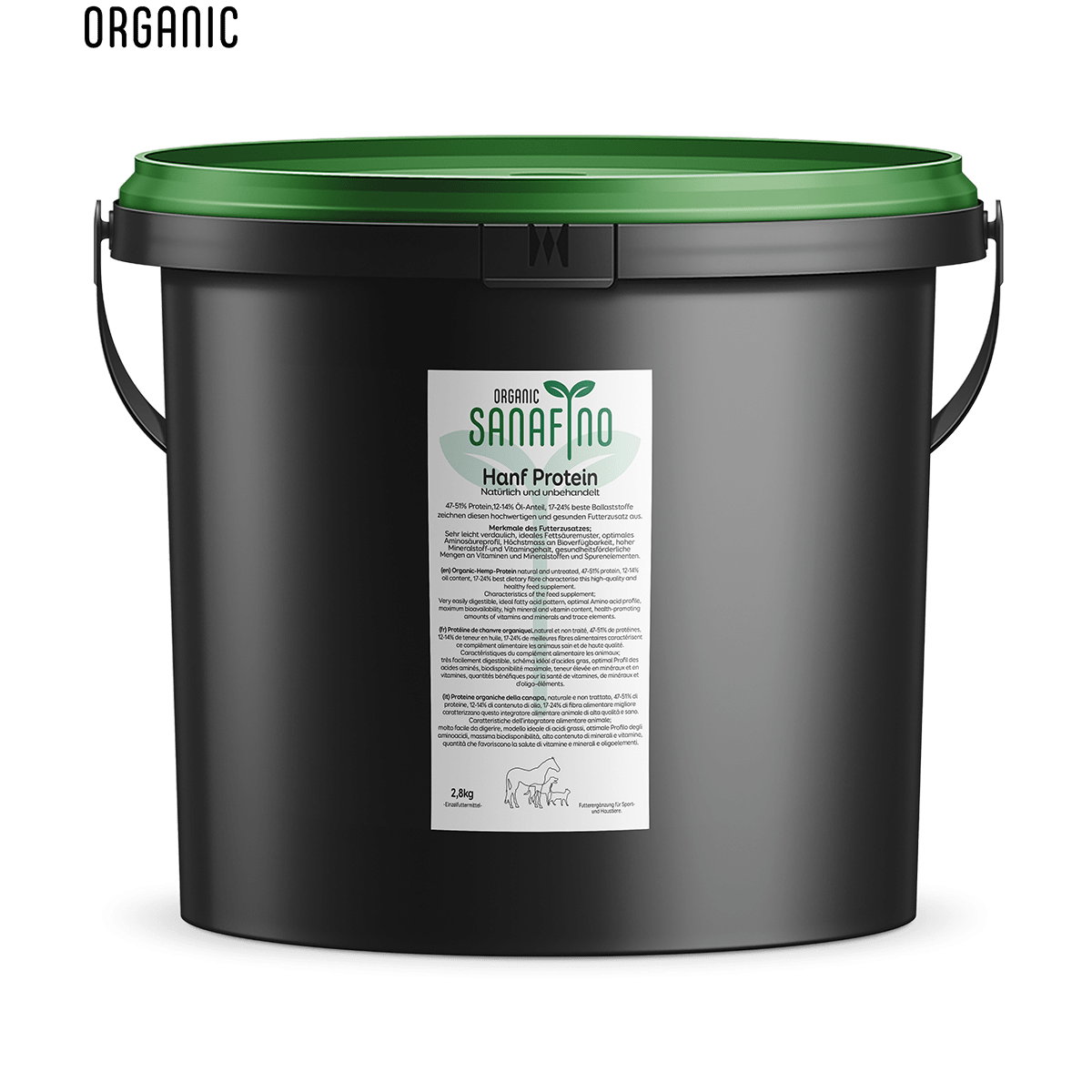 Hanf Protein Organic - Hanf Protein - Sanafino