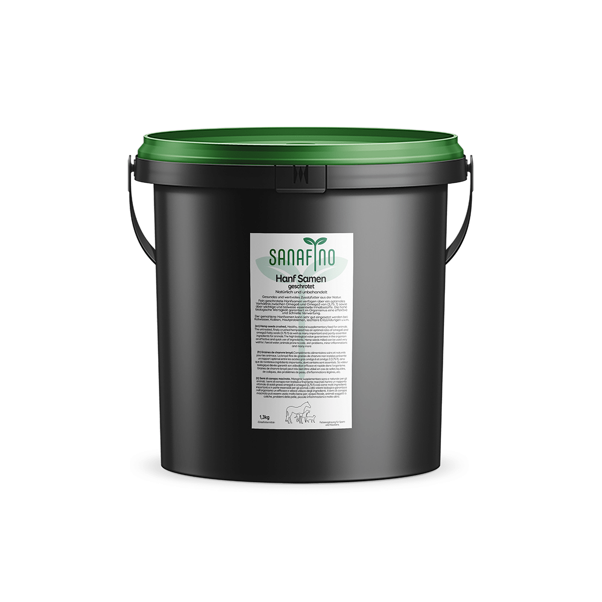 Hanf Samen geschrotet - Hanfsamen geschrotet - Sanafino