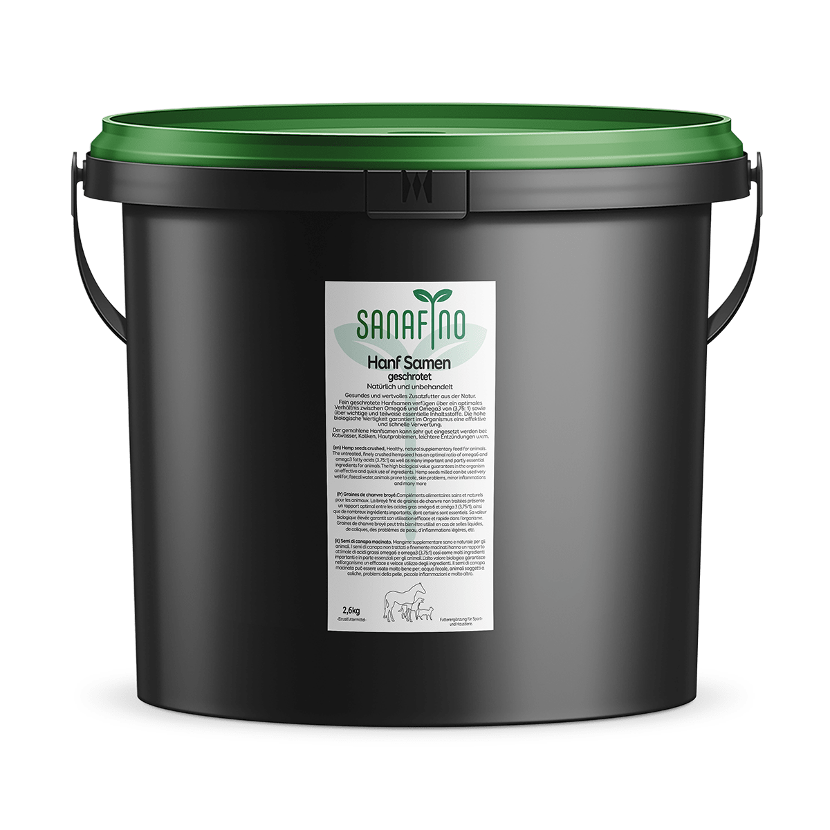 Hanf Samen geschrotet - Hanfsamen geschrotet - Sanafino