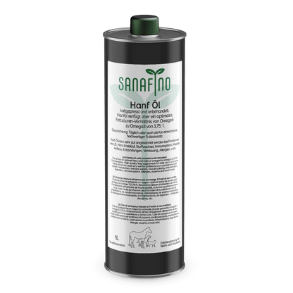 Hanföl, kaltgepresst - Hanföl - Sanafino