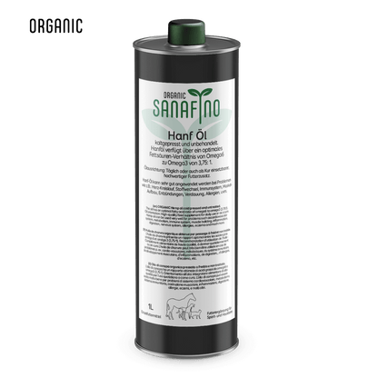 Hanföl, kaltgepresst - Hanföl - Sanafino