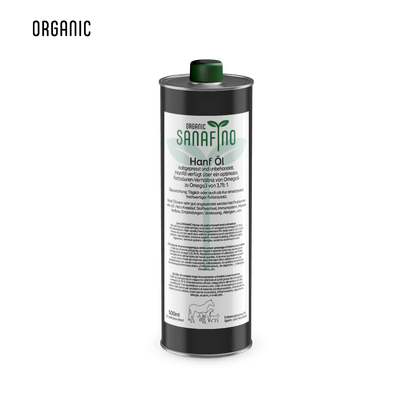 Hanföl, kaltgepresst - Hanföl - Sanafino