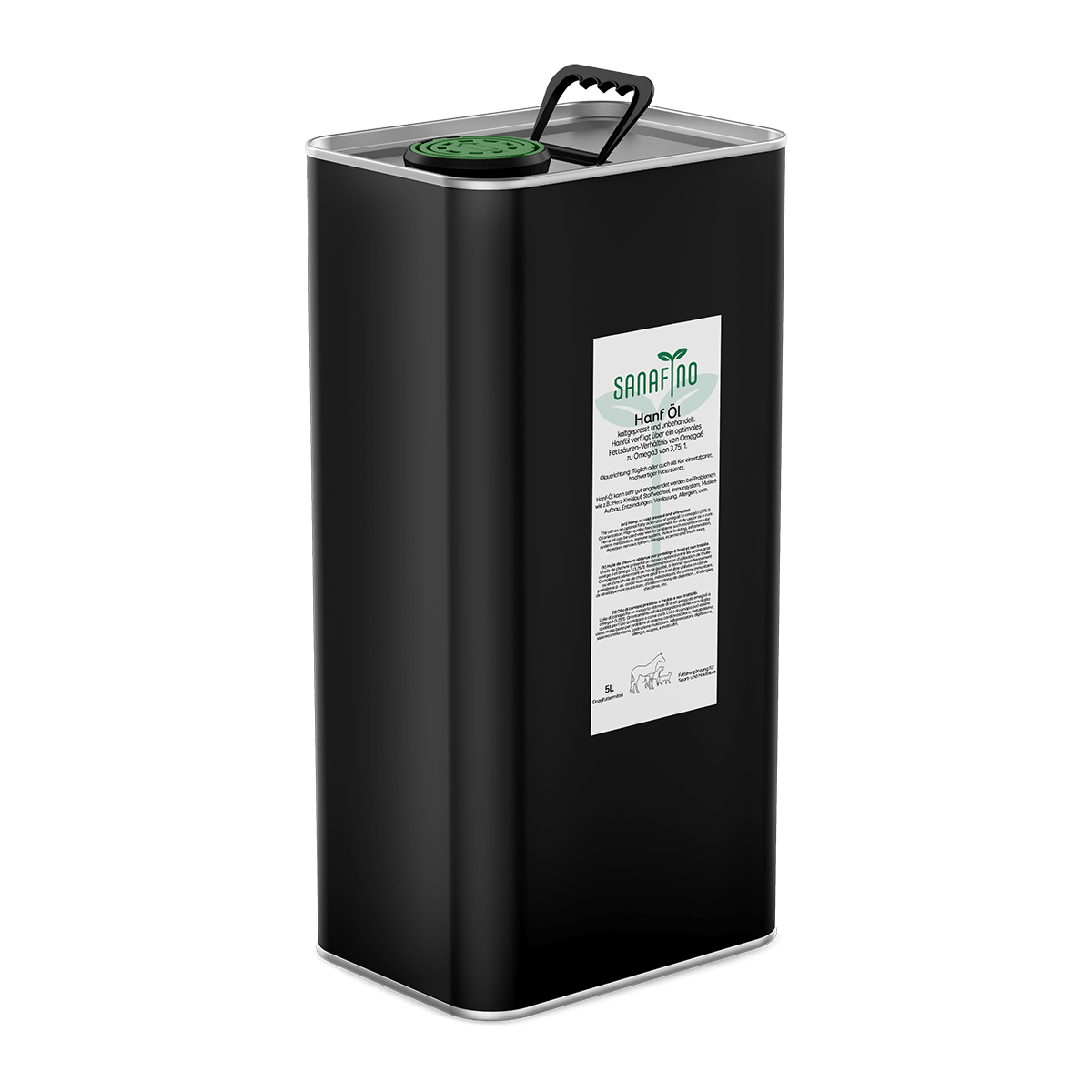 Hanföl, kaltgepresst - Hanföl - Sanafino