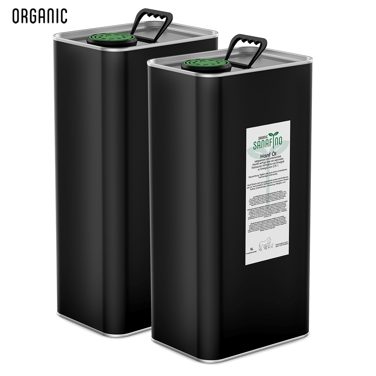 Hanföl, kaltgepresst - Hanföl - Sanafino