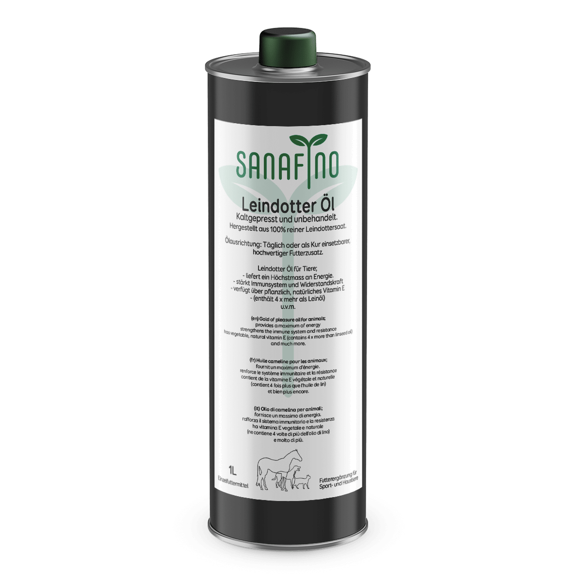 Leindotteröl, kaltgepresst - Leindotteröl - Sanafino