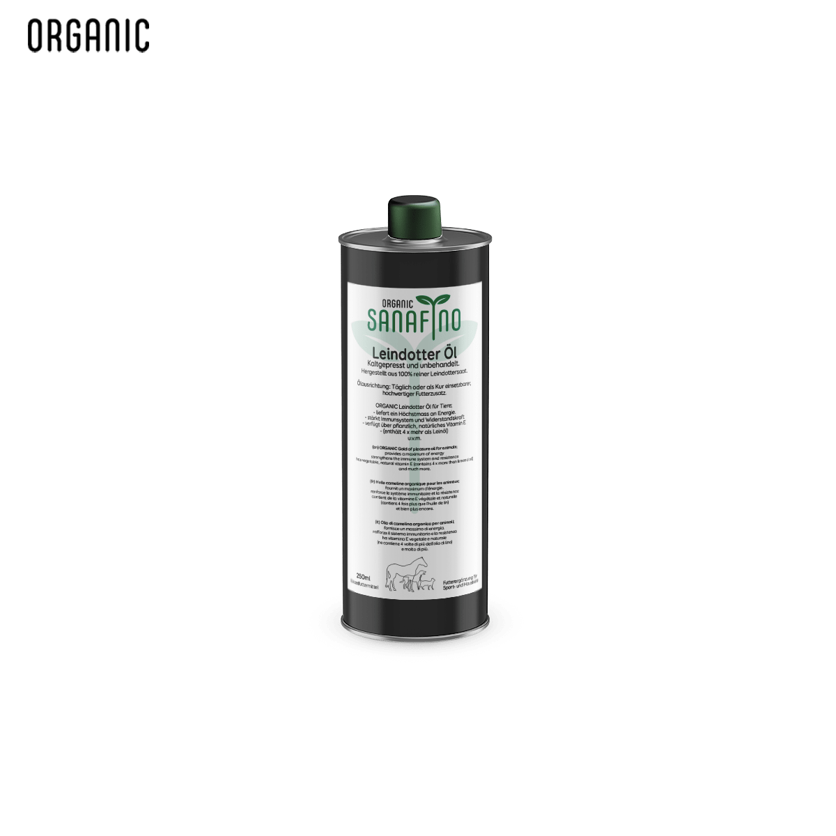 Leindotteröl, kaltgepresst - Leindotteröl - Sanafino