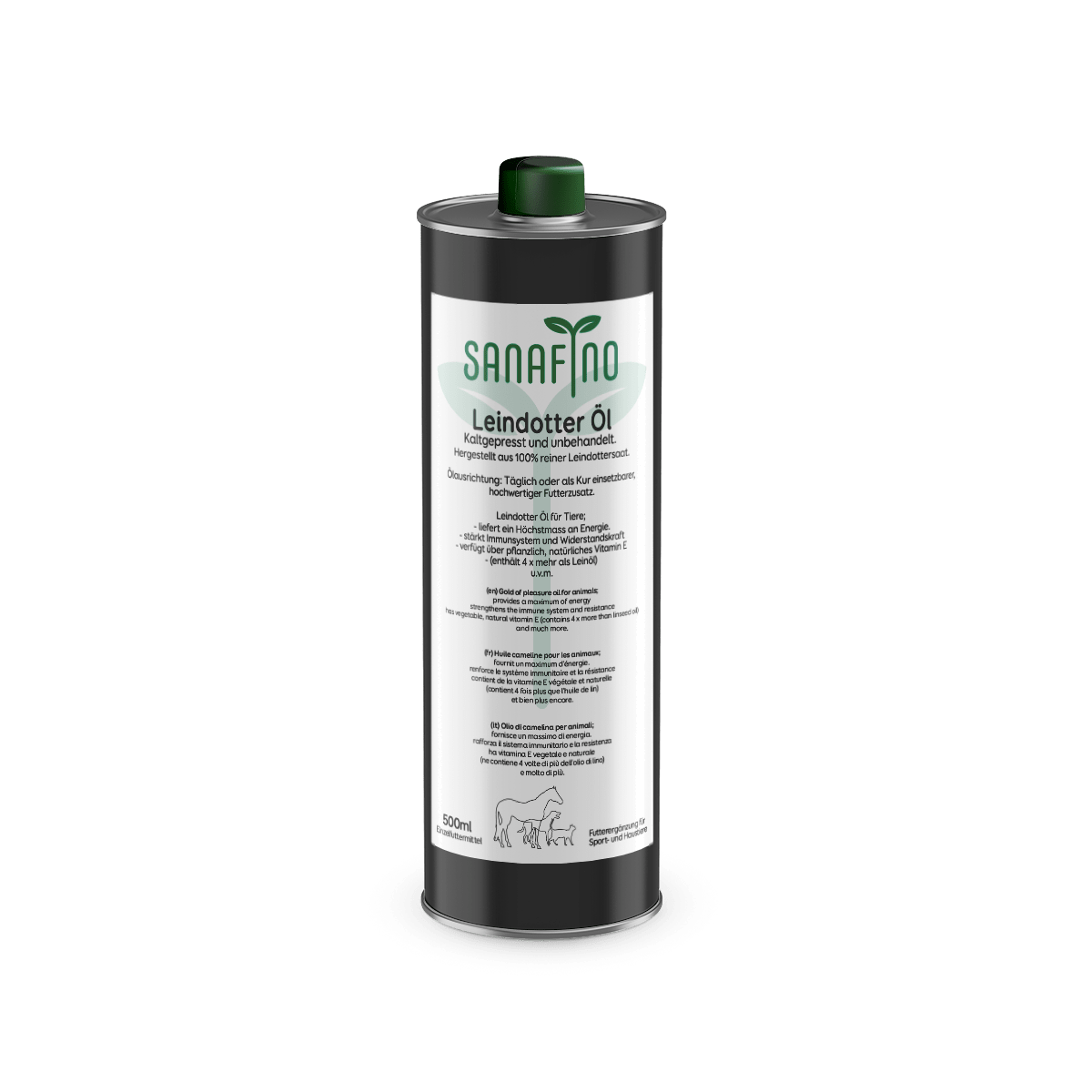 Leindotteröl, kaltgepresst - Leindotteröl - Sanafino