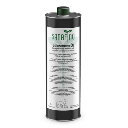 Leinöl kaltgepresst - Hanföl - Sanafino