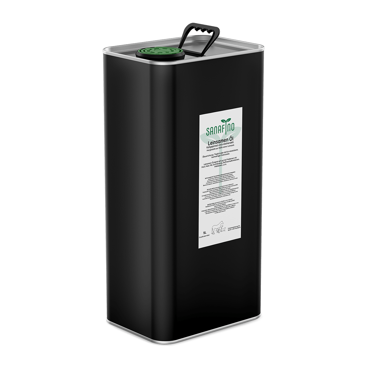 Leinöl kaltgepresst - Hanföl - Sanafino
