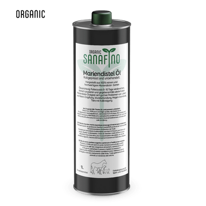 Mariendistelöl, kaltgepresst - Mariendistelöl - Sanafino