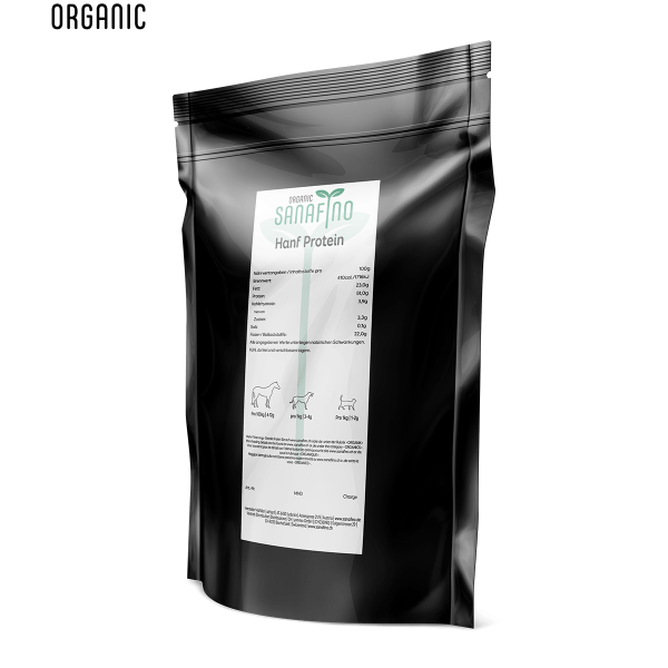 Proteina di canapa, organica, 400g