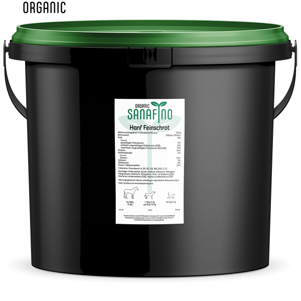 Organic Hemp fine grist, 6kg