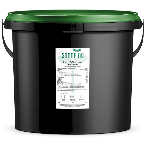 Hanfsamen geschrotet, konventionell 5kg