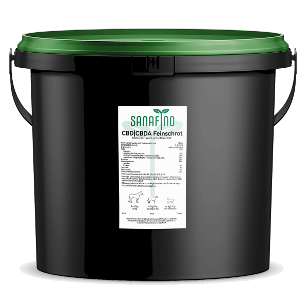 CBD | CBDA Chanvre finement broyé, 6kg