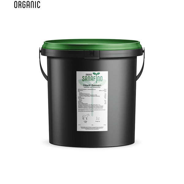 Graines de chanvre organiques 1,5kg